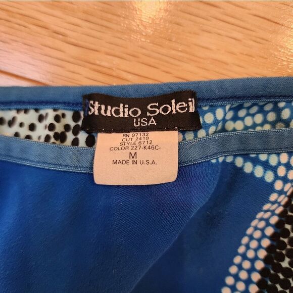 90s/Y2K STUDIO SOLEIL Asymmetrical Skirt - Picture 11 of 12